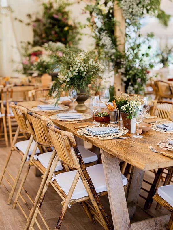 How to Style with Bamboo Furniture