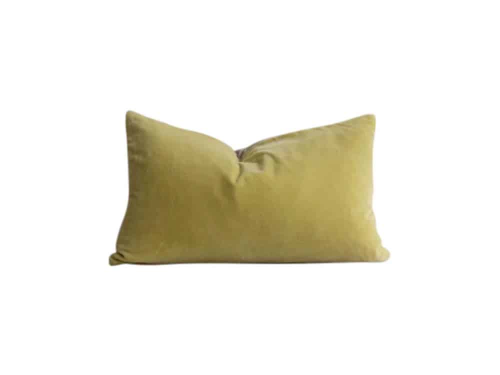 Featured image for “Ella Velvet Cushion Amber”