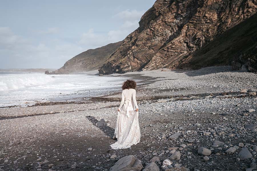 Elopement Inspiration from the Cornish Coast