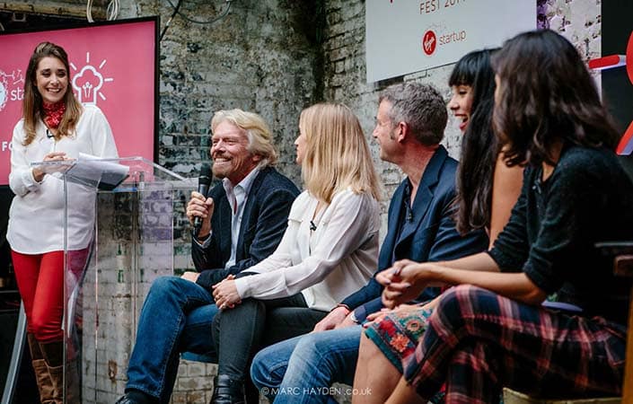 Richard Branson’s Search For the UK’s Best New Food Businesses. Virgin StartUp Foodpreneur Fest 2014