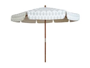 Block Print Parasol Hire