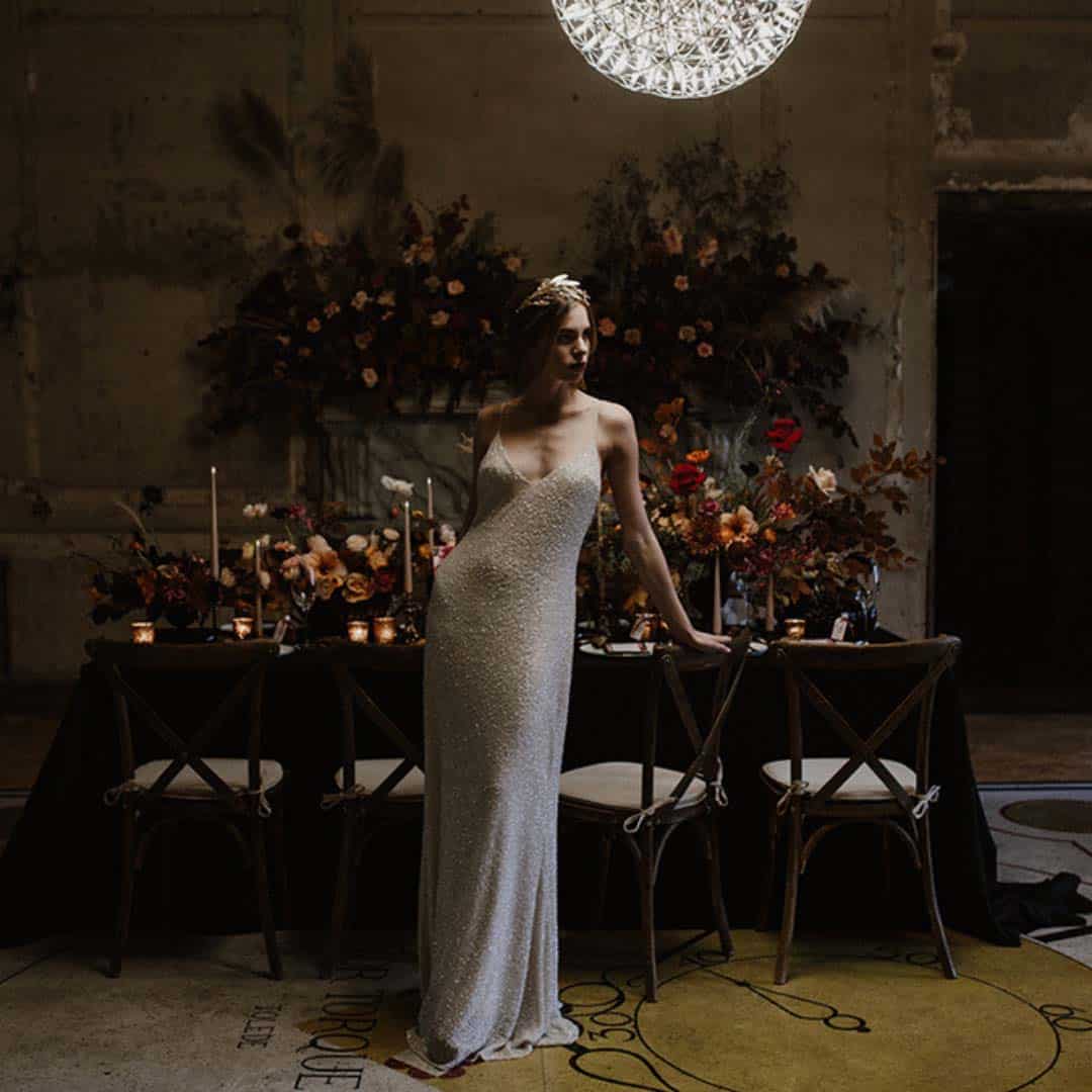 DEEP FLORALS STYLED SHOOT
