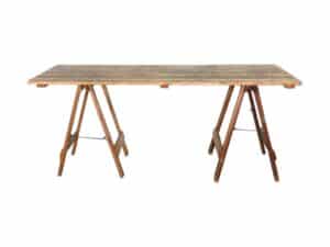 Vintage Trestle Table for Hire