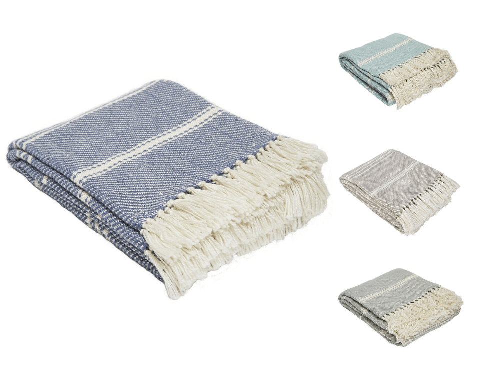 Featured image for “Bantham Stripe Blanket”