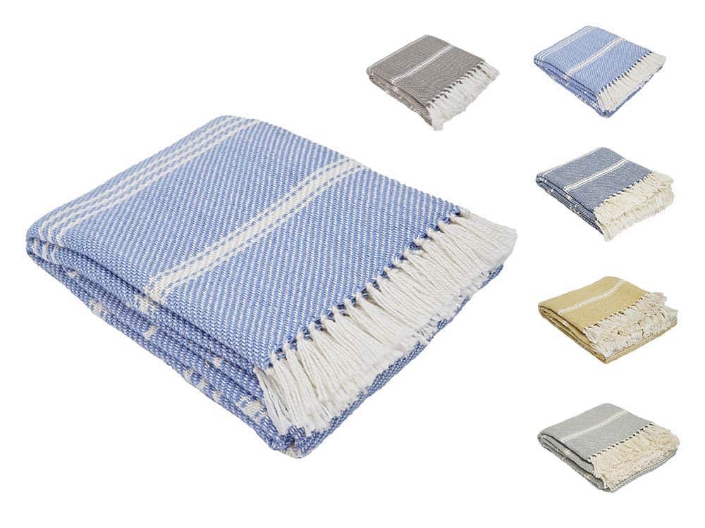 Featured image for “Bantham Stripe Blanket”
