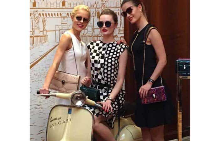 Vintage Glamour at Bulgari, Mayfair