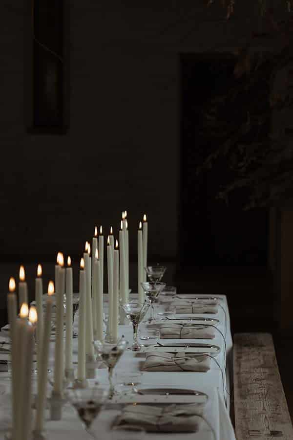 Artful Restraint – A Modern, Autumnal Reception in Wales