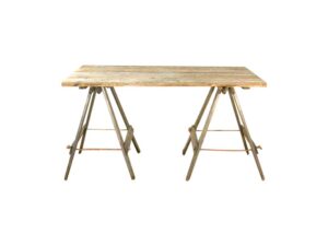 Vintage Wooden Trestle Table for Hire