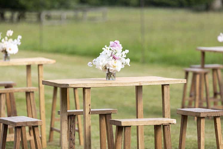 Antonia and Ashley Wedding Furniture