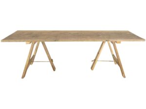 Large Rustic Trestle Table