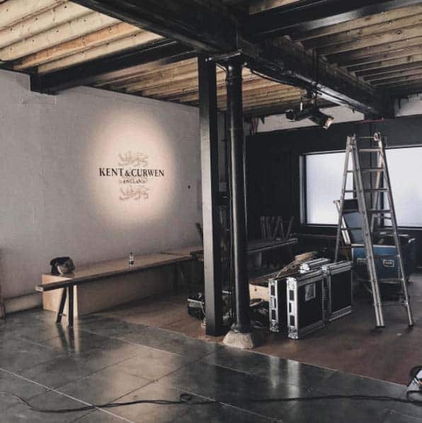 Vintage brand, Kent & Curwen with David Beckham