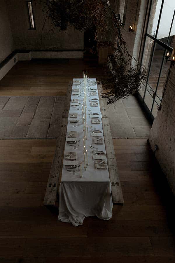 Artful Restraint – A Modern, Autumnal Reception in Wales