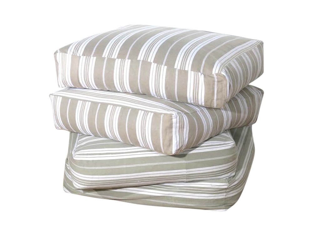 Featured image for “Ticking Floor Cushion”