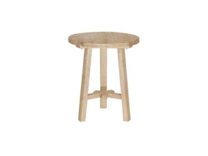 Rustic Round Cafe Tables for Hire