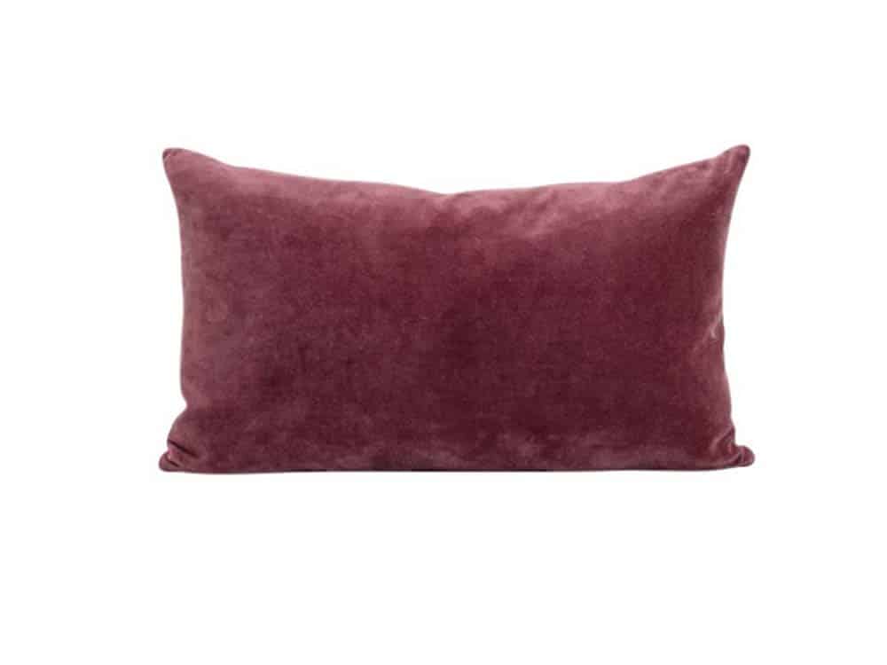 Featured image for “Ella Velvet Cushion Pomegranate”