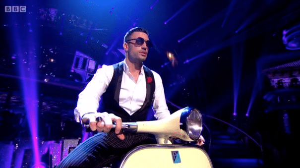 BBC1 Hire Vintage Vespa Scooter for Strictly TV Show