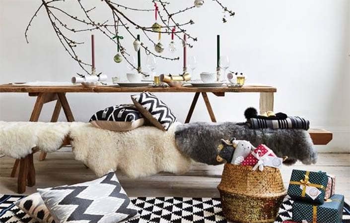 A modern rustic photo shoot, Christmas with Condé Nast