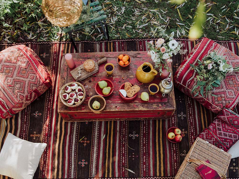 Ethnic Rug for Hire