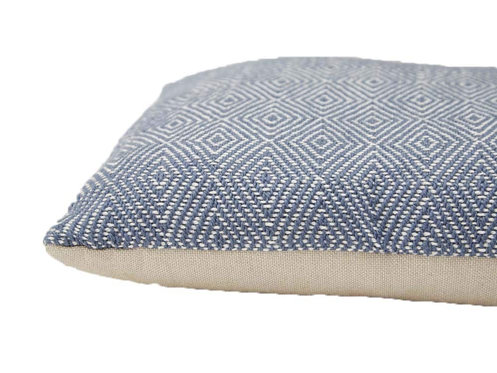 Diamond Navy Cushion for Hire