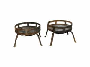 Rustic Metal Fire Pit for Hire