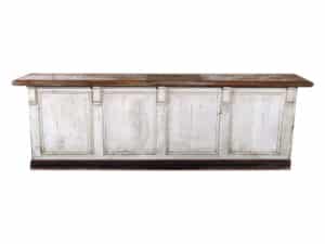 Distressed wooden bar Furniture Hire Buckinghamshire, Hampshire