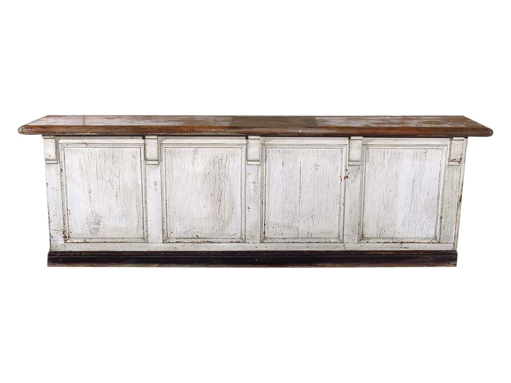 Distressed wooden bar Furniture Hire Buckinghamshire, Hampshire