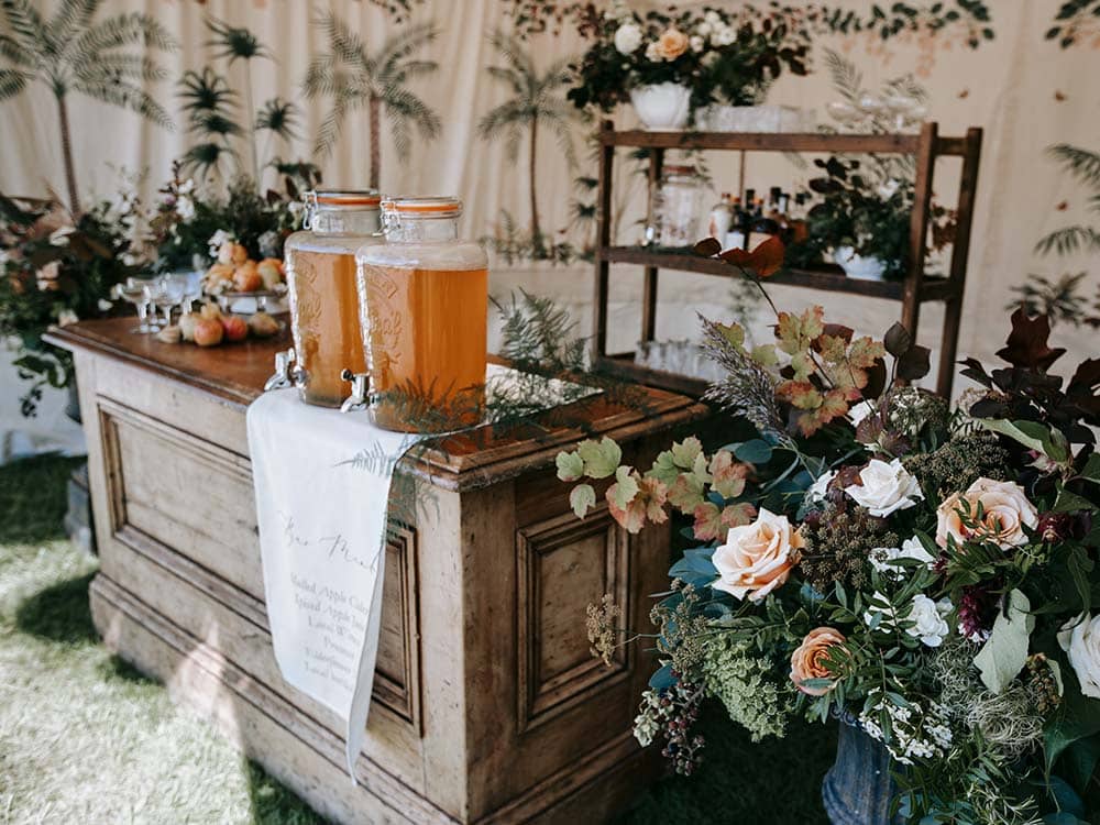 Victorian Wooden Bar to Hire Cheltenham, Cotswolds