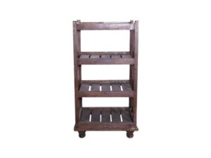 Industrial Wooden Slatted Shelf for Hire