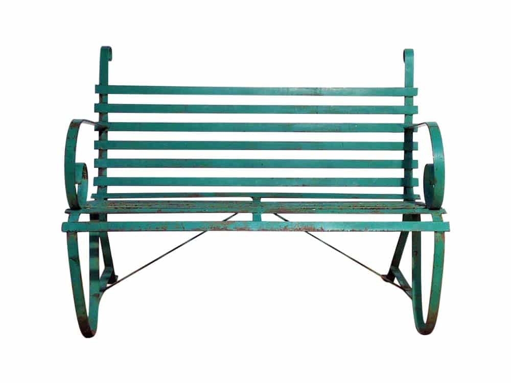 Vintage Garden Bench for Hire Scotland