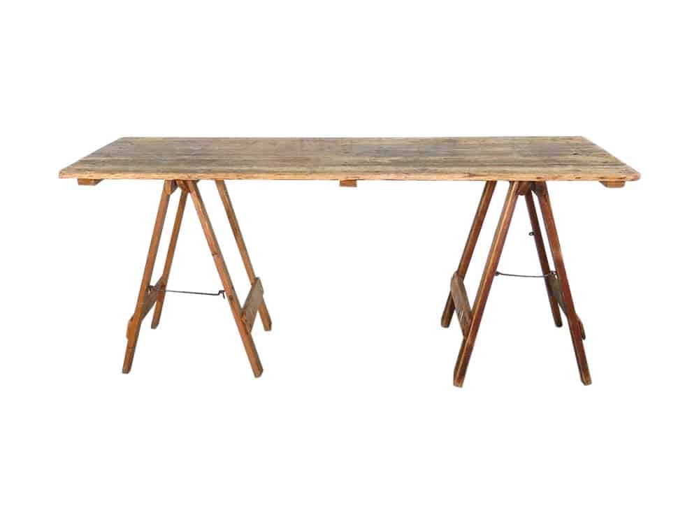 Vintage Trestle Table for Hire