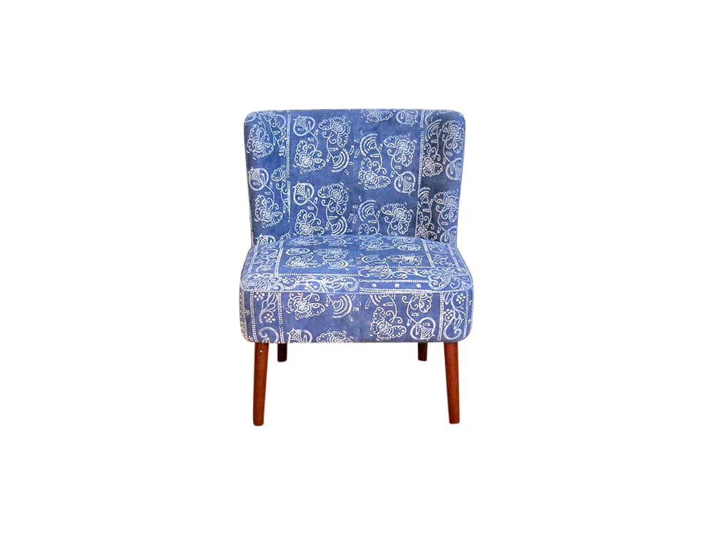 Chinese Indigo Chair for Hire Devon, South West