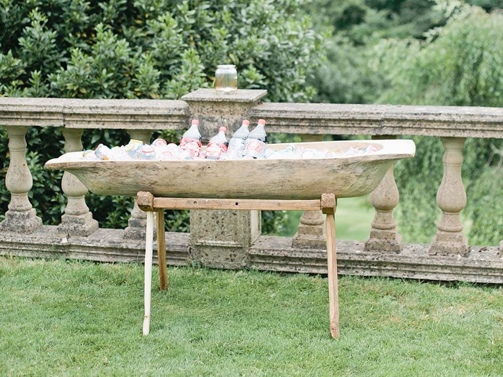 Large Vintage Wooden Trough for Hire