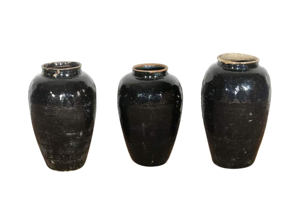 Antique Glazed Pots for Hire