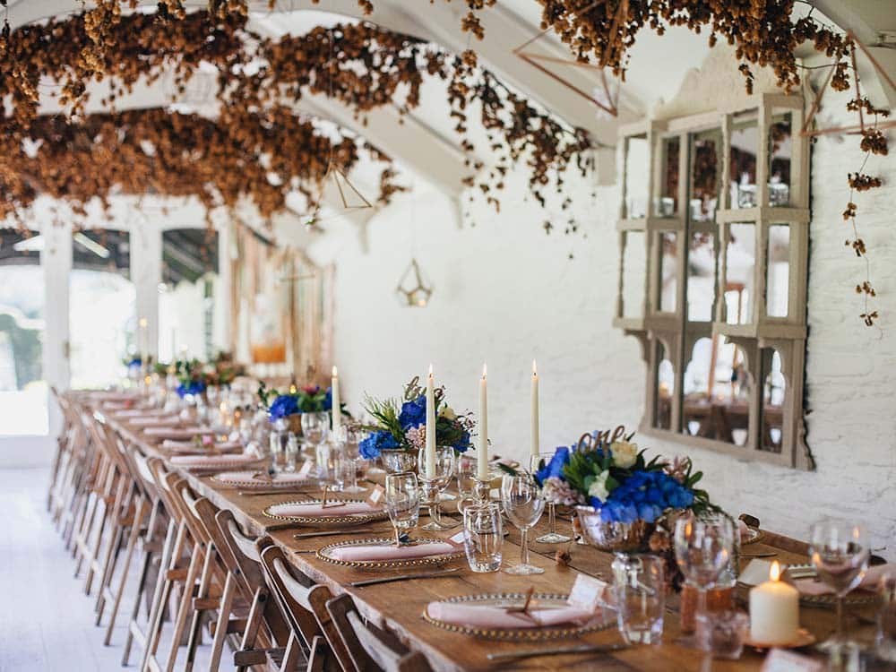 Rustic Wooden Folding Chair Hire Scotland