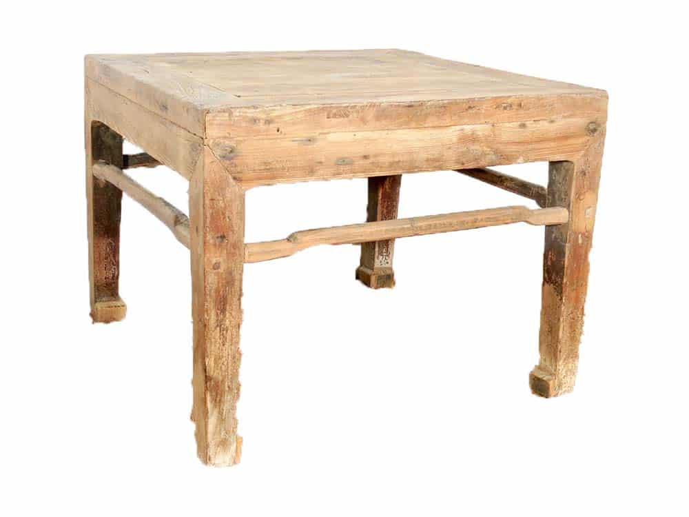 Antique Elm Side Table Hire