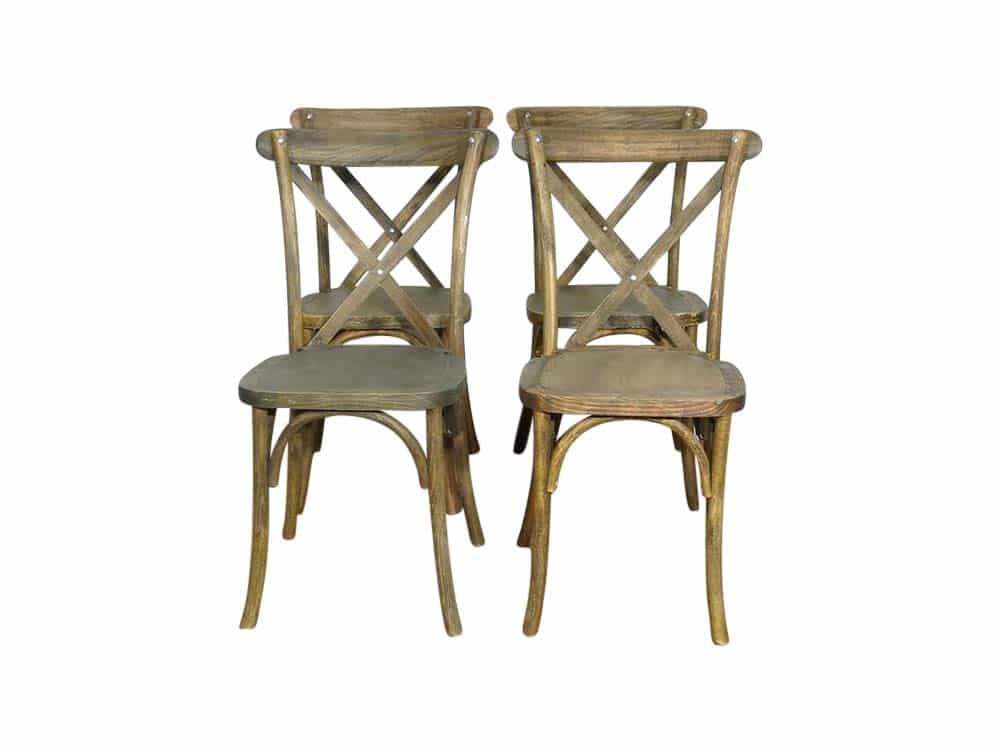 French Cross Back Chair Hire London, Surrey, Berkshire