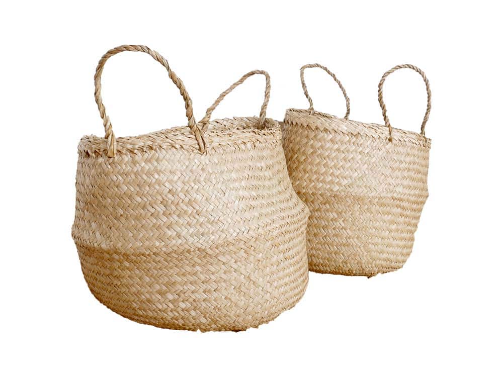 Seagrass Baskets for hire Devon, South West