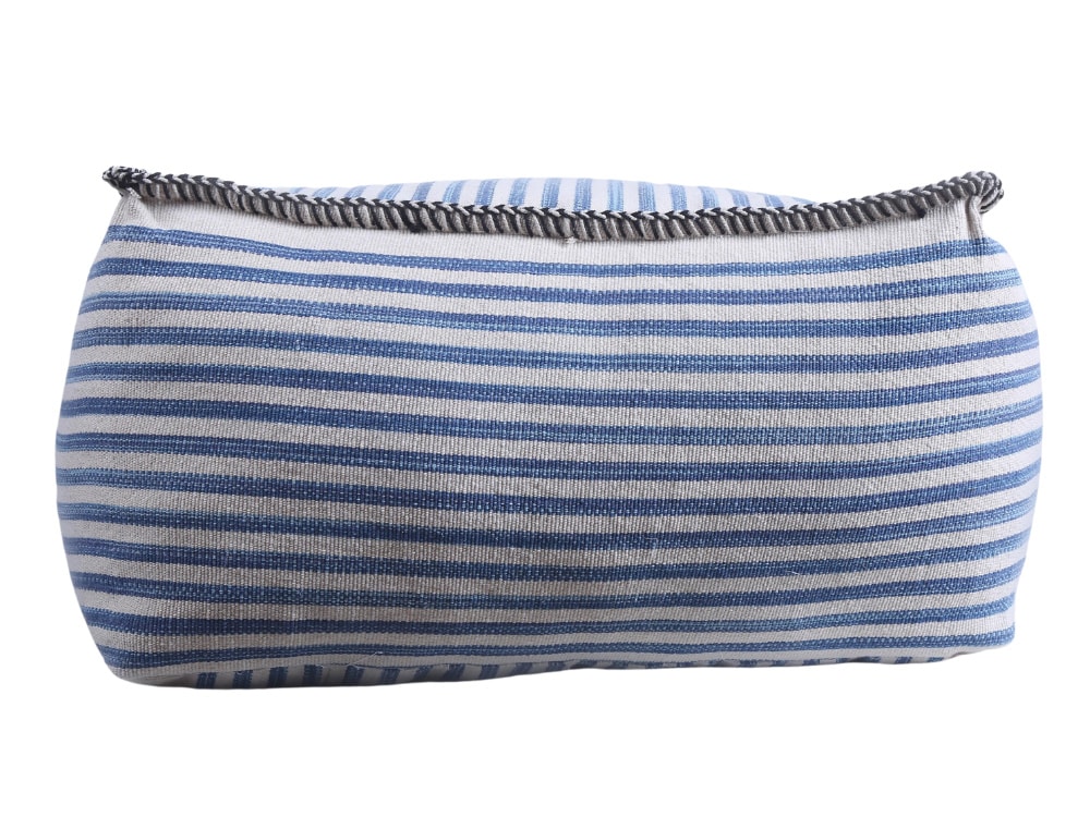 Stripe Pouf for Hire