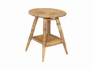 Cane Side Table