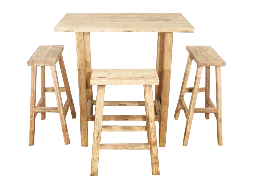 Rustic Wooden Stools for Hire Scotland