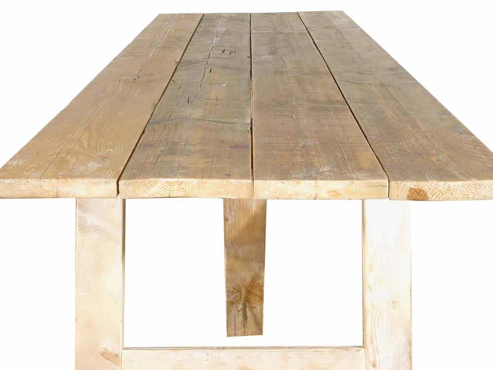 Rustic Wooden Trestle Table Hire Devon, South West