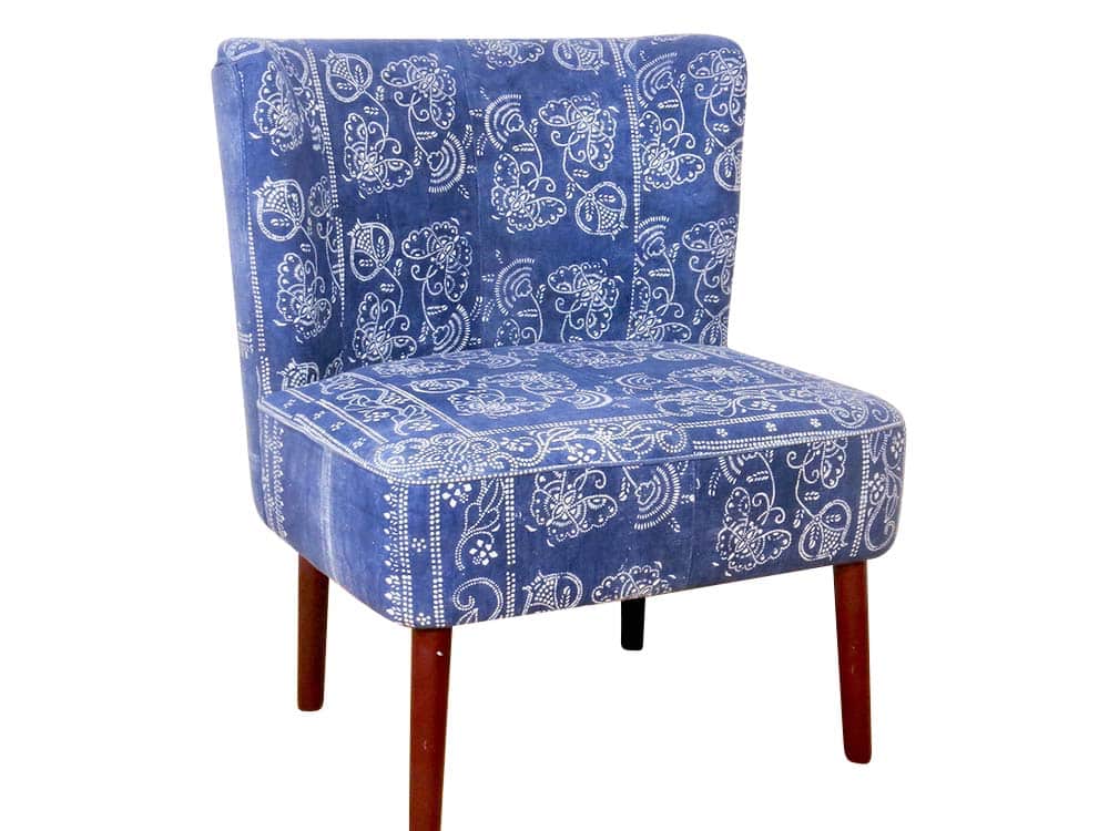 Chinese Indigo Chair for Hire London, South East