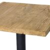 Elm Topped Cafe Table for Hire Devon, South West Rustic Cafe Table for Hire