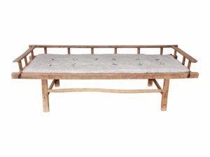 Antique Elm Daybed for Hire