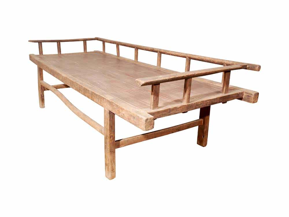 Antique Elm Daybed for Hire