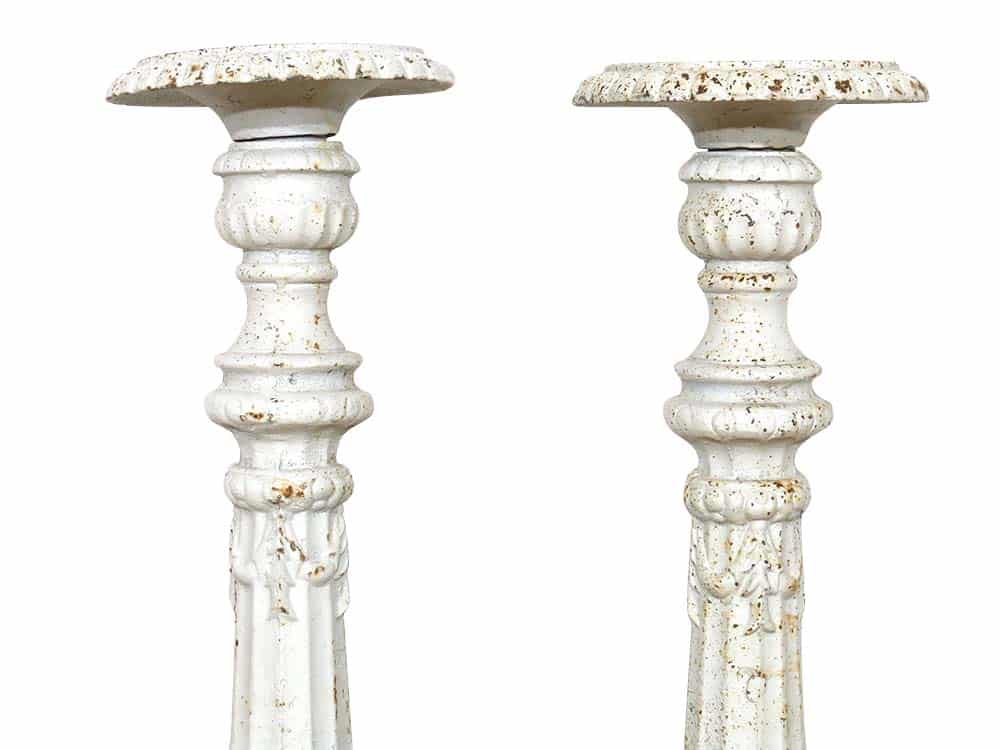 Vintage Metal Candlesticks for Hire Scotland