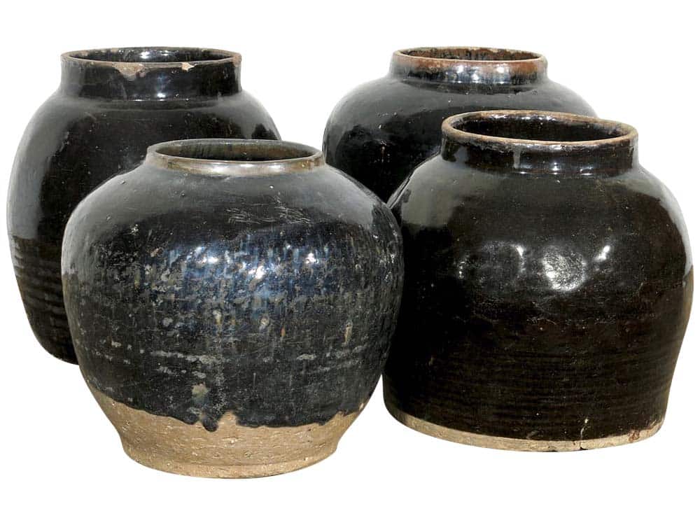 Asian Glazed Varses for Hire Props, Events