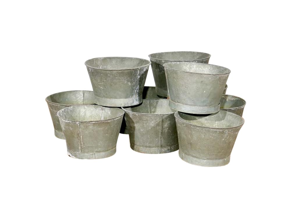 Galvanised Buckets for Hire
