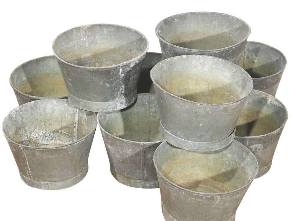 Galvanised Buckets for Hire