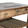Distressed Solid Wood Table for Hire Distressed Solid Wood Table for Hire